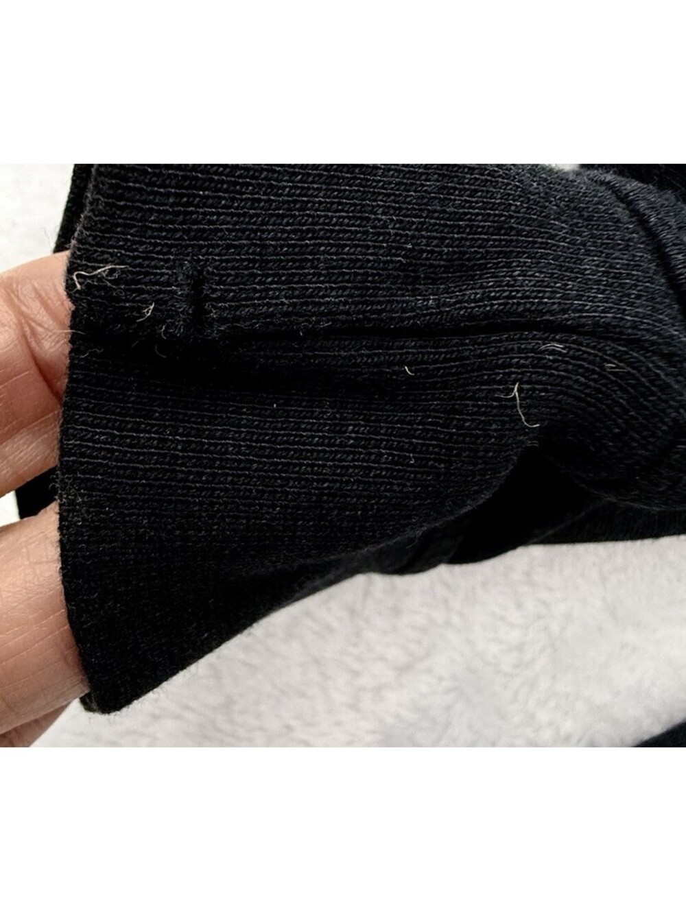 Nike Womens L Black Funnel Neck Hoodie Pullover Kangaroo Pocket - Picture 10 of 10
